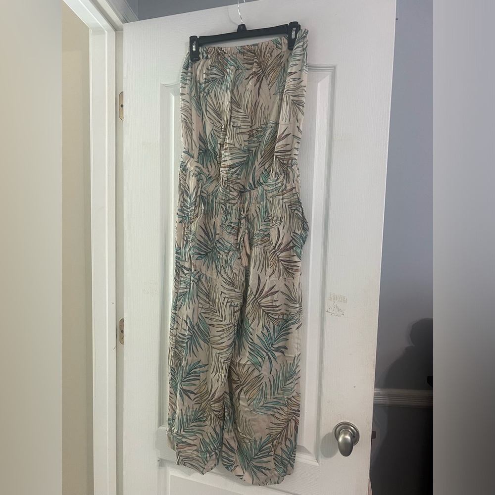 Strapless jumpsuit